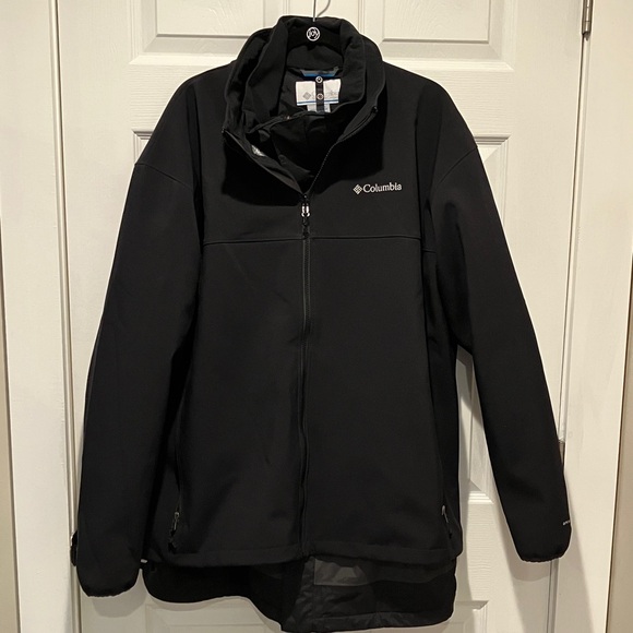 Columbia Men's Black Interchange Performance Jacket - Picture 1 of 14